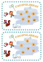 Vista previa - Juegos / Gamificación - CAZAPALABRAS VERSIÓN INVIERNO - página 1