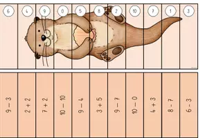 Vorschau - Spiele - Rechenbilder Freiarbeit Klasse 1 - Seite 1