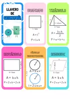 Vista previa - Unidades / Secuencias / Situaciones de Aprendizaje - LLAVEROS DE GEOMETRÍA: ÁREAS, PERÍMETROS Y VOLÚMENES - Portada