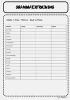 Vorschau - Arbeitsblätter - Kasus, Numerus, Genus & Wortarten – Grammatiktraining mit vier spannenden Texten-Klasse 5 - Seite 2