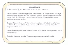 Vorschau - Merkblätter - Klassenrat das Miteinander stärken - Seite 3