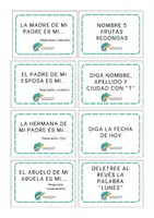 Vista previa - Refuerzo / NEE / Materiales de apoyo - tarjetas de estimulación cognitiva - página 2