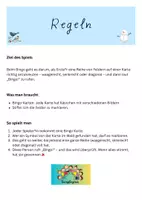 Vorschau - Arbeitsblätter - Wald-Bingo für den Winter - Seite 1