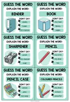 Vorschau - Spiele - SCHOOL THINGS - Guess the word - Seite 2