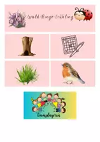 Vorschau - Arbeitsblätter - Wald-Bingo für den Frühling - Deckblatt