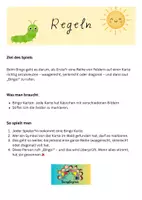 Vorschau - Arbeitsblätter - Wald-Bingo für den Sommer - Seite 1
