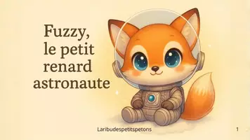 Aperçu - Autre type de ressources - fuzzy le petit renard astronaute - Page de couverture