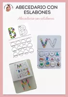 Vista previa - Tarjetas / Manipulativos - ABECEDARIO CON ESLABONES - Portada