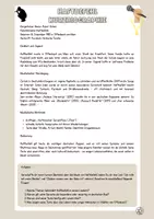 Vorschau - Arbeitsblätter - Haftbefehl Biographie und Überblick über Lieder - Deckblatt