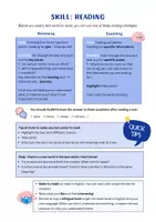 Vorschau - Arbeitsblätter - Reading: Skill Sheet - Seite 2