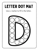 anteprima - Esercizi - DO A DOT Alphabet Dot Mats | Lettere con i Puntini - Pagina 3