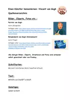 Vorschau - Arbeitsblätter - Kunst AB: Künstler kennenlernen - Vincent van Gogh - Seite 3