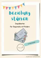 Vorschau - Anderer Materialtyp - Beziehung stärken: 40 Impulskarten für Gesprächsanlässe - Deckblatt