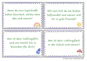 Vorschau - Anderer Materialtyp - Beziehung stärken: 40 Impulskarten für Gesprächsanlässe - Seite 2