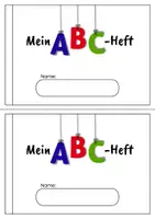 Vorschau - Arbeitsblätter - ABC Übungsheft Alphabet Klasse 2 & 3 (mit Lösungen) - Seite 1