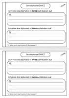 Vorschau - Arbeitsblätter - ABC Übungsheft Alphabet Klasse 2 & 3 (mit Lösungen) - Seite 3