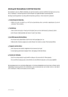 Vorschau - Arbeitsblätter - Rückendiktat "Mein Tagesablauf", Version A & B mit Musterlösung, Themenbereich: Beruf und Praktikum, Niveaustufe A1 - Seite 1