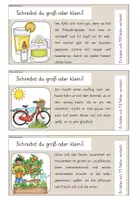 Vorschau - Arbeitsblätter - Abschreibkartei Frühling: Groß- und Kleinschreibung Kl.2/3 - Seite 3