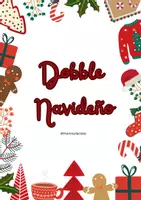 Vista previa - Juegos / Gamificación - Juego de observación navideño – Encuentra el símbolo común. - Portada
