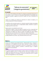 Vista previa - Juegos / Gamificación - Categorías gramaticales I (juego de asociación) - página 1