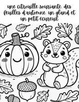 Aperçu - Matériel pour travaux manuels / dessin - coloriage automne maternelle français-anglais - Page 1