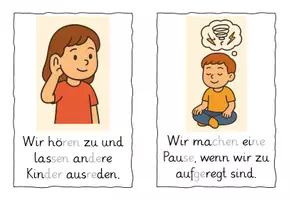 Vorschau - Bildkarten - Bildkarten: Streit-Regeln - Seite 3