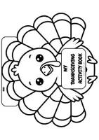 Vista previa - Hojas de trabajo - Thanksgiving reading activity - página 1