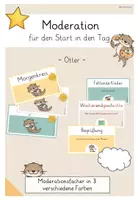 Vorschau - Bildkarten - Moderationskarten: Morgenkreis (Otter-Klasse) - Deckblatt