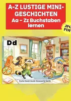 Vorschau - Arbeitsblätter - Lustige ABC-Bildgeschichten – Spielerisch Buchstaben erkennen und Laute entdecken - Deckblatt