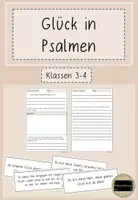 Vorschau - Arbeitsblätter - Materialpaket - Glück - Seite 1