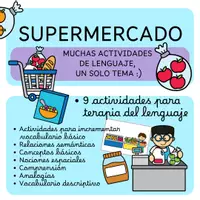 Vista previa - Unidades / Secuencias / Situaciones de Aprendizaje - El Supermercado! Un tema, muchas actividades de lenguaje - Portada