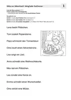Vorschau - Arbeitsblätter - Sätze zur Adventszeit.Satzglieder bestimmen mit Abschlusstest - Seite 3