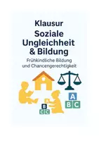 Vorschau - Klassenarbeiten - Q1 Klausur soziale Ungleichheit und Bildung (2025) - Deckblatt