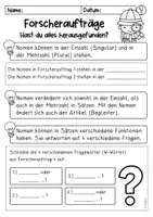 Vorschau - Arbeitsblätter - Die 4 Fälle des Nomens I Übungsmaterial - Seite 3