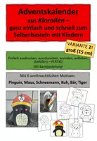 Vorschau - Anderer Materialtyp - Adventskalender aus Klorollen Variante 2 groß - Deckblatt