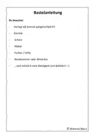 Vorschau - Anderer Materialtyp - Adventskalender aus Klorollen Variante 2 groß - Seite 1