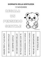 anteprima - Esercizi - GIORNATA DELLA GENTILEZZA 2025 - Pagina 1