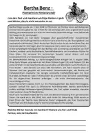 Vorschau - Arbeitsblätter - Ein echtes Powercouple - Die Erfindung des Automobils von Carl und Bertha Benz - Seite 1