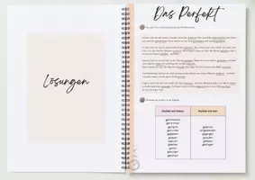 Aperçu - Feuilles d'exercices - Arbeitsheft – Das Perfekt DaF - Page 1