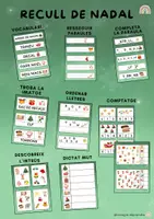 Vista previa - Tarjetas / Manipulativos - Recull Nadal - Portada