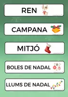 Vista previa - Tarjetas / Manipulativos - Recull Nadal - página 3
