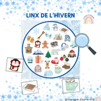 Vista previa - Tarjetas / Manipulativos - Lince®️Hivern - Portada