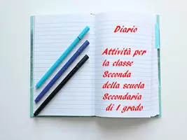 anteprima - Testo - Diario. Attività per la scuola secondaria. - Pagina di copertina