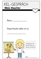 Vorschau - Arbeitsblätter - KEL-Gespräch mit Präsentation – 4. Klasse | Haustier-Thema | Grundschule - Reflexions- & Elternbögen - Seite 2
