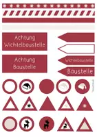 Vorschau - Mal- und Bastelvorlagen - Wichteltür - Tag 1 (Wichtelbaustelle) - Seite 2
