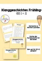 Vorschau - Stundenentwürfe - Klanggeschichten Sommer GS 1+2 - Deckblatt