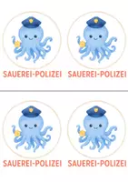 Vorschau - Poster - Sauerei-Polizei Krakenklasse Schilder - Deckblatt