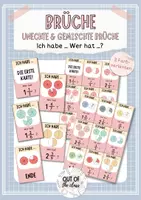 Vorschau - Spiele - Unechte Brüche & Gemischte Brüche - Ich habe... Wer hat...? Spiel Mathe - Deckblatt
