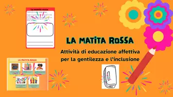 anteprima - Materiale di supporto/inclusione - Gentilezza ed inclusione: La matita rossa - Pagina di copertina
