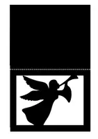 Vorschau - Mal- und Bastelvorlagen - Fensterbilder Klappkarten - Seite 1
